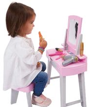 Kozmetický stolík pre deti - Kozmetický kufrík Vintage Beauty Case Écoiffier so sušičom na vlasy a 14 doplnkov od 18 mes_3