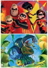 Dětské puzzle do 100 dílků - Puzzle Pixar Disney Educa 2x48 dílků od 4 let_0