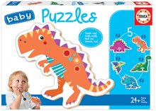 Puzzle pre najmenších - Puzzle pre najmenších Baby 5 Educa Dinosaurus od 24 mes_0