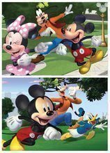 Dětské puzzle do 100 dílků - Puzzle Mickey&Friends Educa 2 x 48 dílků od 4 let_0