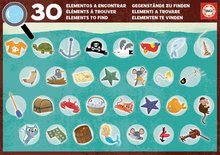 Kinderpuzzle bis 100 Teilen - Puzzle Piratenschiff Detektives Pirates Boat Educa Suche 30 Gegenstände 50 Teile ab 4 Jahren_1