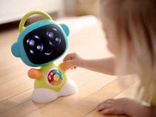 Interaktívne hračky - Interaktívny Robot TIC Smart Smoby s 3 náučnými hrami od 12 mes (anglický, francúzsky a nemecky)_2