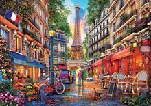 Puzzle 1000 dílků - Puzzle Paris Dominic Davison Educa 1000 dílků a Fix lepidlo v balení od 11 let_0