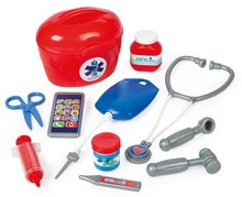 Carreli medici per bambini - Carrello medico con valigetta Medical Trolley Écoiffier con 12 accessori medici da 18 mesi_0