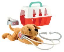 Lekárské vozíky pre deti -  NA PREKLAD - Cesta médica Écoiffier Para un perro con una mochila y complementos médicos desde 18 meses._1