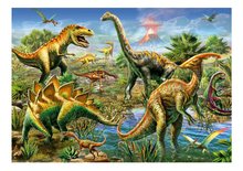 Puzzle cu 500 de bucăți  - Puzzle Jurrasic Playground Educa 500 piese și lipici Fix de la 11 ani EDU19903_0