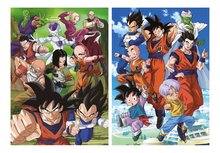 Puzzle cu 500 de bucăți  - Puzzle Dragon Ball Educa 2x500 piese și lipici Fix de la 11 ani EDU19915_0