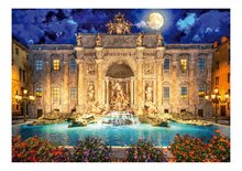 1000 delne puzzle - Puzzle Fontana Di Trevi Rome Educa 1000 dielov a Fix lepidlo od 11 rokov EDU19923_0