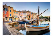 1000 delne puzzle - Puzzle Harbour in Martigues Provence Educa 1000 dielov a Fix lepidlo od 11 rokov EDU19928_0