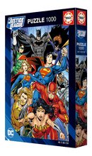 1000 delne puzzle - Puzzle Justice League DC Comics Educa 1000 dielov a Fix lepidlo od 11 rokov EDU19935_1