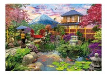 Puzzle 1500 dielne - Puzzle Japanese Garden Educa 1500 dielov a Fix lepidlo_0