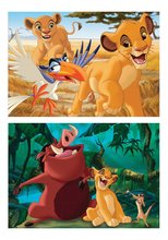 Puzzle Disney din lemn - Puzzle din lemn Regele Leu Disney Educa 2x25 piese de la 3 ani EDU19960_0