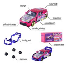 Mașinuțe - Mașinuță Japan Series Deluxe Cars Majorette din metal cu cutie de colecție 7,5 cm lungime 6 tipuri diferite_2