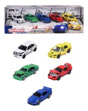 Set de coches - Autitos Japan Series 5 Piezas Pack de Regalo Majorette metálicos con suspensión longitud 7,5 cm conjunto de 5 tipos en embalaje de regalo_2