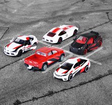 Sety autíčka - Autíčka pretekárske Toyota Racing 5 Pieces Giftpack Majorette kovové dĺžka 7,5 cm sada 5 druhov v darčekovom balení_2