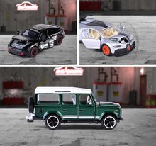 Spielzeugautos - Autos mit Sammelbox Deluxe Assortment Majorette Metall mit Gummirädern 7,5 cm Länge 6 verschiedene Arten_3