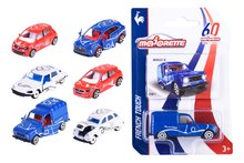 Macchine - Macchinina French Touch Premium Cars Majorette in metallo con sospensione e carta da collezione 7,5 cm lunghezza 6 tipi_3