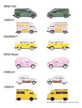 Játékautók  - Kisautó French Touch Deluxe Cars Majorette fém felfüggesztéssel és gyűjtői boxban 7,5 cm hossza 6 különböző fajta_1