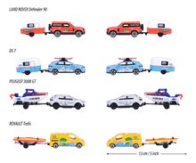 Toy cars - Autíčko s prívesom French Touch Trailer Majorette kovové s odpružením dĺžka 7,5 cm 4 rôzne druhy MJ2055014_2