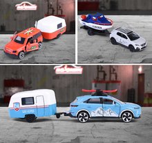 Voitures - Voiture avec remorque French Touch Trailer Majorette en métal avec une longueur de 13 cm 4 types différents_1