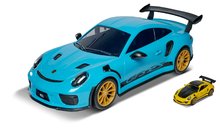 Autíčka  - Autíčko Porsche s boxem na autíčka 911 GT3 RS Carry Case Majorette se zvukem 35 cm délka a 1 mini autíčko_4
