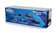 Autíčka  - Autíčka Formula E Gen 2 Cars Majorette kovová s gumovými kolečky 7,5 cm délka sada 5 druhů v dárkovém balení_1