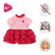 Kleidung für Puppen - Kleidung Dress Heart Petals Ma Corolle für eine 36 cm Puppe ab 4 Jahren_3