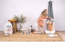 Waschmaschinen für Kinder - Set Waschraum mit Frontlader-Waschmaschine und Badezimmer für Puppen Rowenta Wash&Clean Smoby mit funktioneller Dusche und Toilette sowie einem elektrischen Staubsauger_16