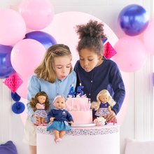 Muñecas a partir de 3 años - Bebé Rosy Edición Aniversario Mini Corolline Corolle cabello rubio y ojos azules con ropa de edición de cumpleaños de 20 cm_9