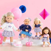 Puppen ab 3 Jahren - Puppe Rosy Anniversary Edition Mini Corolline Corolle blonde Haare und blaue Augen mit Kleidung Geburtstagsedition 20 cm_11