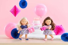 Muñecas a partir de 3 años - Bebé Rosy Edición Aniversario Mini Corolline Corolle cabello rubio y ojos azules con ropa de edición de cumpleaños de 20 cm_12