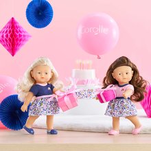 Bambole dai 3 anni - Bambola Rosy Edizione Anniversario Mini Corolline Corolle capelli biondi e occhi blu con abbigliamento edizione compleanno 20 cm_13