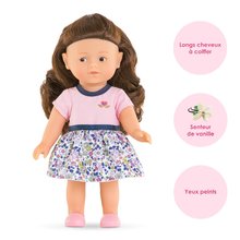 Poupées à partir de 3 ans - Bébé Romy Édition Anniversaire Mini Corolline Corolle cheveux bruns et yeux bruns avec des vêtements édition anniversaire 20 cm_3