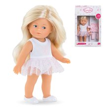 Játékbabák 3 éves kortól - Játékbaba Rosy Ballerina Set Mini Corolline Corolle szőke haj és kék szemek 20 cm 3 kiegészítővel_4