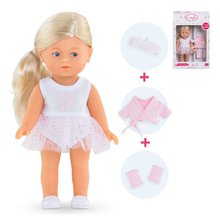 Bábiky od 3 rokov - Bábika Rosy Ballerina Set Mini Corolline Corolle blond vlasy a modré oči 20 cm 3 doplnky od 3 rokov CO240130_5