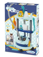 Giochi per le casalinghe - Carrello pulizie con aspirapolvere Vacuum Trolley Clean Home Écoiffier con 8 accessori_2