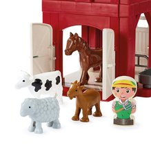 Cuburi de construit Abrick - Joc de construit fermă ecologică cu panouri solare Abrick Écoiffier 2 figurine cu tractor și animăluțe de la 18 luni_3