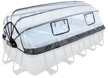 Acoperiș tip cupolă pool cover Exit Toys pentru piscină cu dimensiuni de 540*250 cm de la 6 ani greutate 74 kg