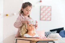 Bábiky od 3 rokov - Kadernícka česacia hlava Hairdressing Head Corolle s krásne jemnými voňavými vláskami a 20 doplnkami_8