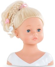 Accessoires pour poupées - Tête à coiffer Corolle Styling Head cheveux blondes avec 10 accessoires, 25 cm, dès 3 ans_0