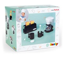 Spotrebiče do kuchynky - Raňajkový set s toasterom Tefal Breakfast Set Smoby s kávovarom a šálky s lyžičkami_1