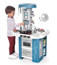 Kuchynky pre deti sety - Set kuchynka s technickým vybavením Tech Edition Smoby elektronická s upratovacím vozíkom a žehliacou doskou_2