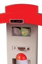 Elektronické kuchyňky - Kuchyňka skládací elektronická Tefal Opencook Smoby červená s kávovarem a chladničkou a 22 doplňků_2