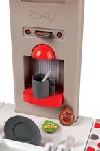 Elektronické kuchynky - Kuchynka skladacia elektronická Tefal Opencook Smoby červená s kávovarom a chladničkou a 22 doplnkov_3
