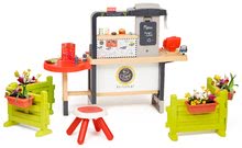 Kuchyňky pro děti sety - Restaurace s elektronickou kuchyňkou Chef Corner Restaurant Smoby na zahradě_1