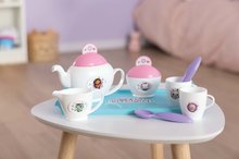 Játékkonyha kiegészítők és edények - Teakészlet tálcán Gabby Tea Set Smoby két csészével 8 kiegészítővel_3