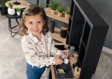 Kuchyňky pro děti sety - Set kuchynka moderná Loft Industrial Kitchen Smoby a tabuľa polohovateľná na kreslenie s kriedou a magnetkami SM312600-30_12