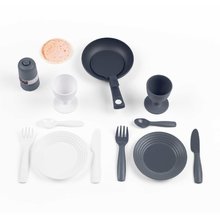 Obyčejné kuchyňky - Kuchyňka Nova Kitchen Smoby v minimalistickém designu s 13 doplňky výška 78 cm_3