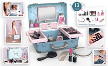 Kozmetický stolík pre deti - Kozmetický kufrík My Beauty Vanity 3in1 Smoby kaderníctvo a kozmetika s nechtovým štúdiom s 13 doplnkami_2