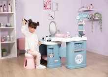 Kozmetické stolíky sety - Set kozmetický stolík elektronický My Beauty Center 3in1 Smoby s domčekom pre bábiku - kuchyňa kúpeľňa spálňa_2